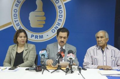 Rueda de Prensa del PRM