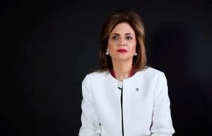 Raquel Peña, candidata a la vicepresidencia junto a Luis Abinader por el PRM