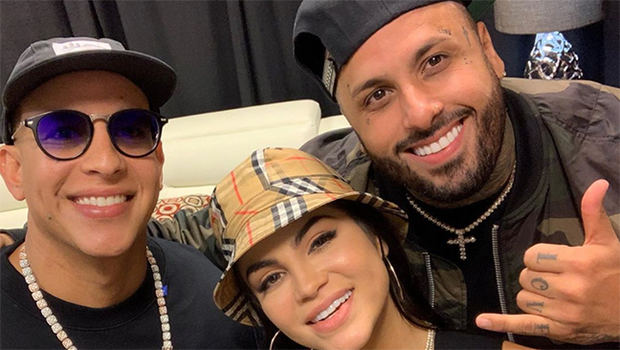 Reguetoneros Daddy Yankee, Nicky Jam y Natti Natasha.