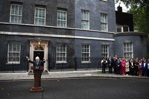 Boris Johnson, en su discurso de despedida como primer ministro.