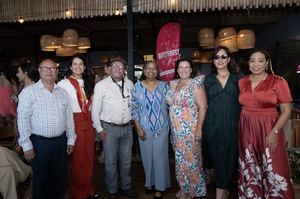 Representantes de medios de prensa presentes en el encuentro.