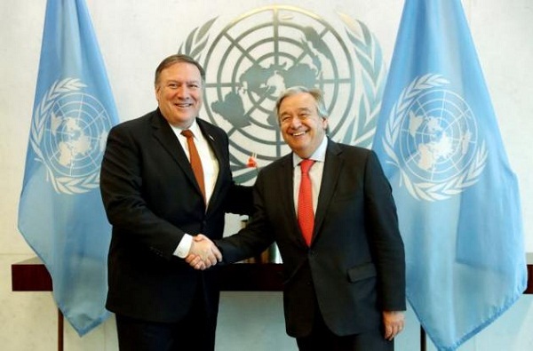 Reunión en la ONU