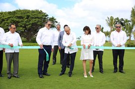 Presidente Medina inaugura proyecto Playa Grande Golf & Ocean Club en Río San Juan