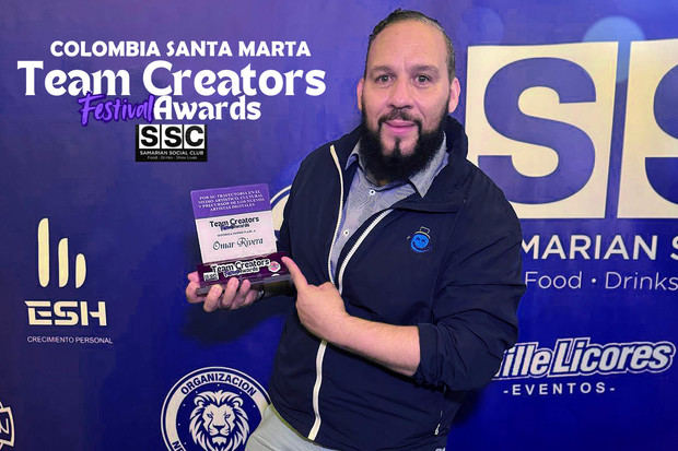Creators Festival Awards reconoce Omar Rivera por aportes a la comunicación digital en Latinoamérica.