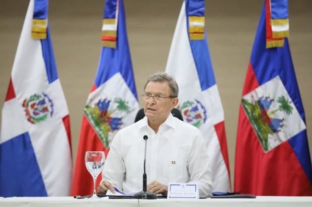 Canciller dominicano, Roberto Álvarez.