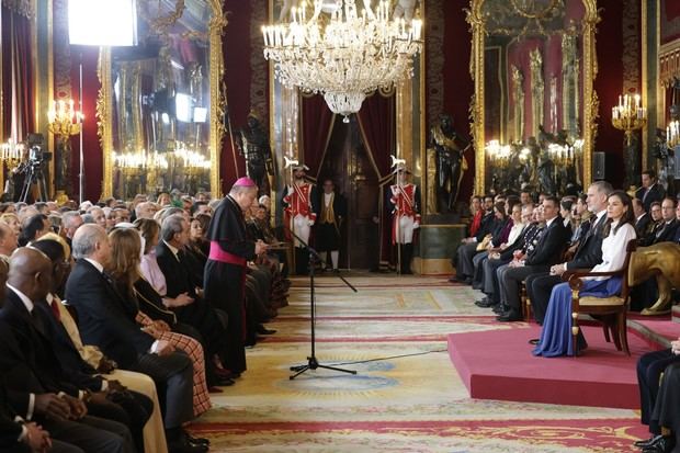 Tradicional recepción anual al Cuerpo Diplomático acreditado en España con motivo del nuevo año.