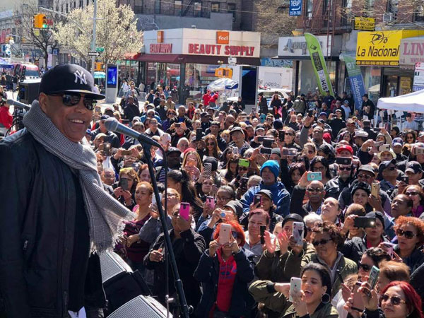 Rubby Pérez en actividad por el Día de la Tierra