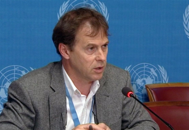 Rupert Colville, portavoz de la Alta Comisionada de la ONU para los Derechos Humanos.