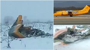 Un avión AN-148 con 71 personas a bordo se estrella en las afueras de Moscú
 