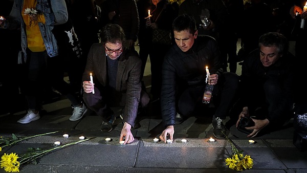 Protesta contra la Iglesia