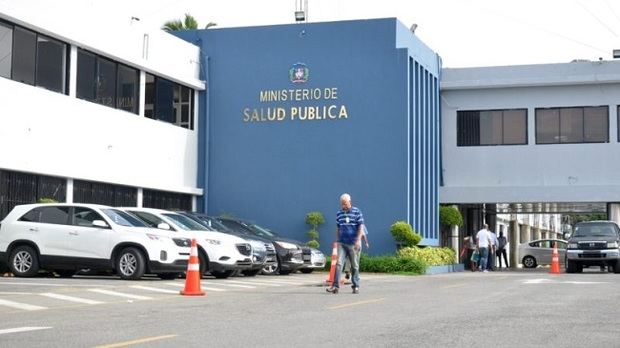 Fachada del Ministerio de Salud Publica.