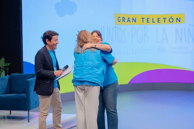 Santiago Garcia, Lissette Selman y Jatnna Tavárez.