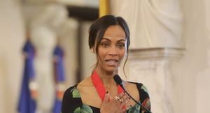 Zoe Saldaña.