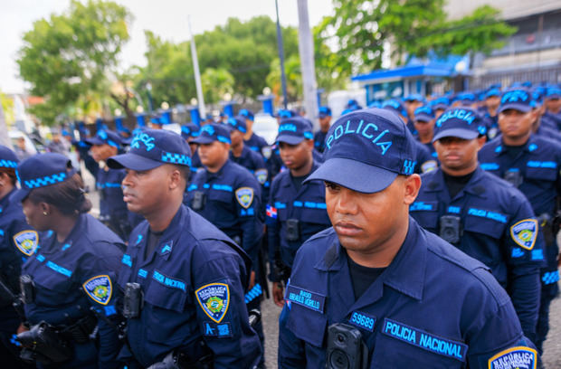 Miembros de la Policía Nacional.