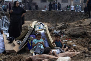 Israel atacó un campo de desplazados en Gaza: "Estaríamos hechos pedazos si nos quedamos"