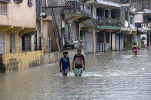 Melissa deja un muerto, fuertes inundaciones y daños en la República Dominicana