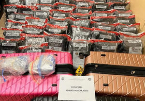 Detienen a un hombre vinculado a alijo de marihuana decomisado en el Aeropuerto del Cibao