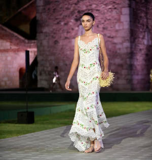 Desfile de la colección Oscar de la Renta.