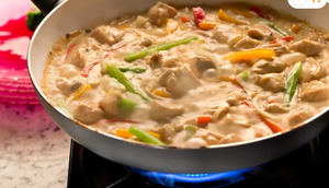 Pechuga a la crema con toque criollo y cremosidad