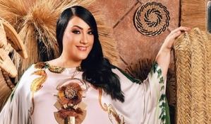 Giannina Azar presenta el vestido de Miss RD para Miss Universo 2025