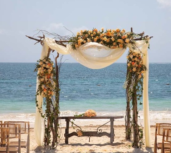 Bodas en la playa.