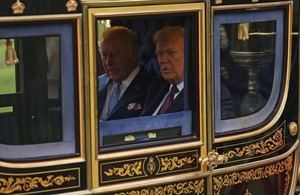 Trump deslumbrado en su segunda visita de Estado al Reino Unido
