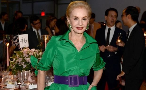 Carolina Herrera desfila en Madrid el 18 de septiembre.