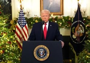 Discurso a la nación de Trump estuvo marcado por críticas a inmigrantes y Biden