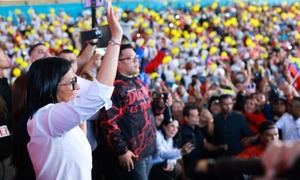 Delcy Rodríguez pide levantar sanciones y llama a “superar el odio” en Venezuela