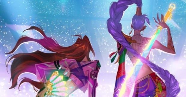 Parque coreano Everland estrenó zona de K-pop Demon Hunters.