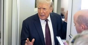 Trump no descarta enviar tropas terrestres a Irán si no se reabre el estrecho de Ormuz