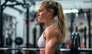 Mujeres alzan pesas y desafían estereotipos