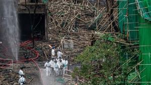 Incendio en Hong Kong deja 146 muertos y 79 heridos