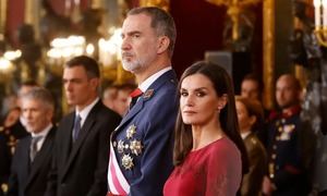 El gesto de complicidad entre Felipe VI y Letizia que captó todas las miradas