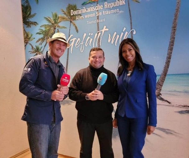 Marcus Bohm, Eike Knall y Petra Cruz.