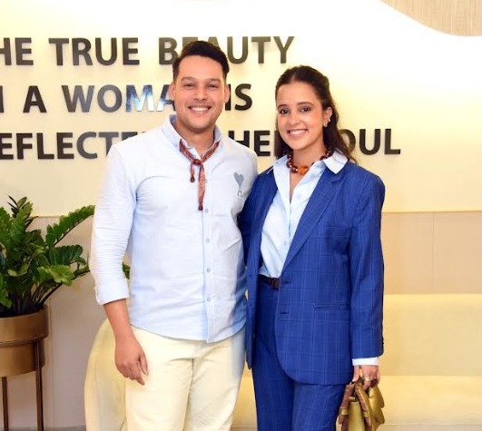 Audy González y Sophia Sanabria.