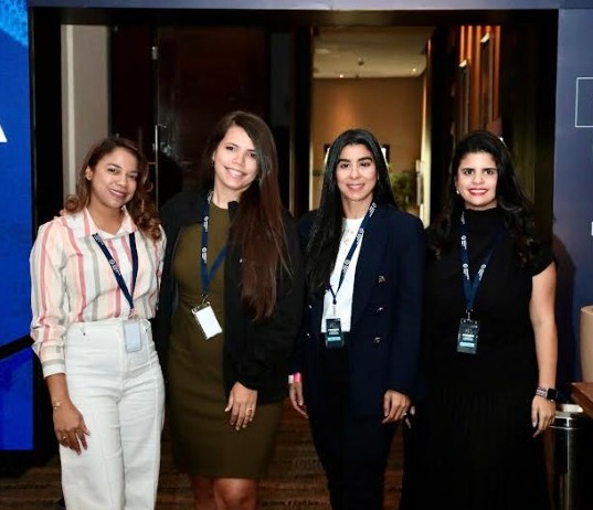 Luisana de la Cruz, Melissa de los Santos, Leyla Alfonso y Ana Rodriguez.
