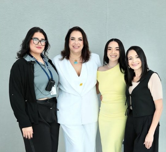 Laura Alcántara, Saraida De Marchena, Dalia Aguiló y Marta Quéliz.