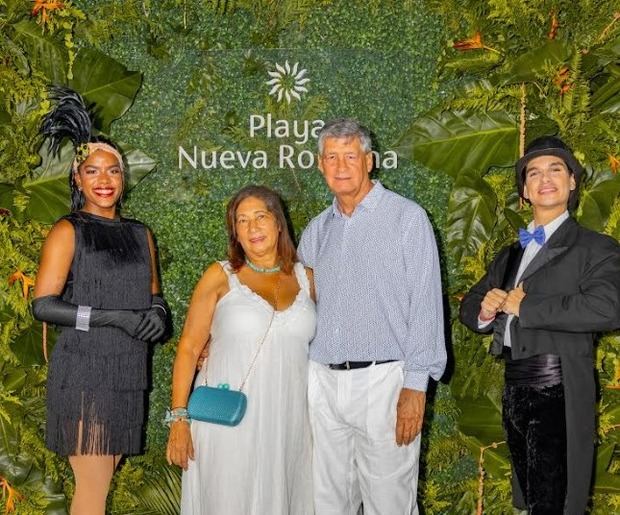 Audrey Pérez de Liriano  y Angel Liriano. 