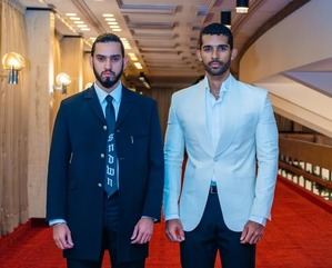 Gian Elias Montero y Michael Romero.