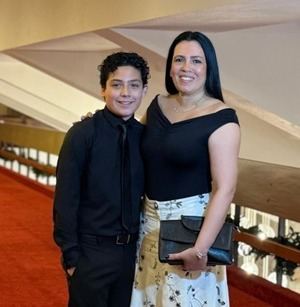 Manu Chacin y Sonalys Pena.