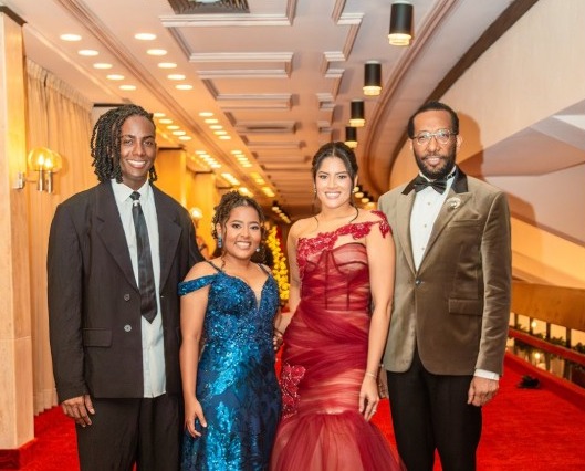 Starlin De Holma, Veridania Zapata, Jessica Monegro y Johnnie Mercedes.