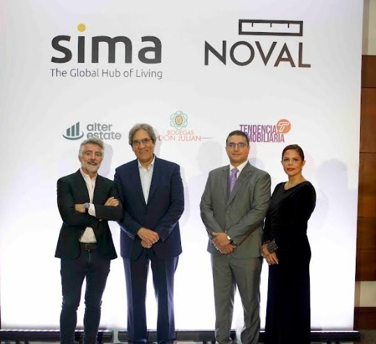 César Latrilla, Eloy Bohúa, Carlos Jiménez y Yahaira Batista.