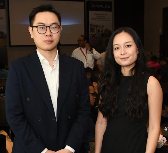  Teo Ni y Sofía Wang.
