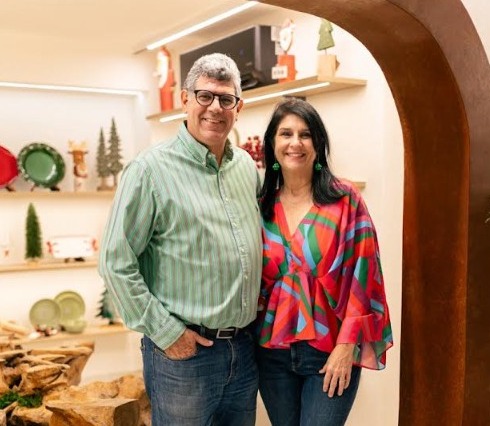 Augusto Rivas y Angela Sweeney.