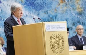 Guterres urge a acelerar la transición a energías renovables