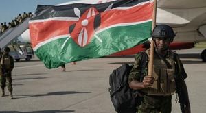 Haití recibe 230 policías kenianos para combatir la violencia