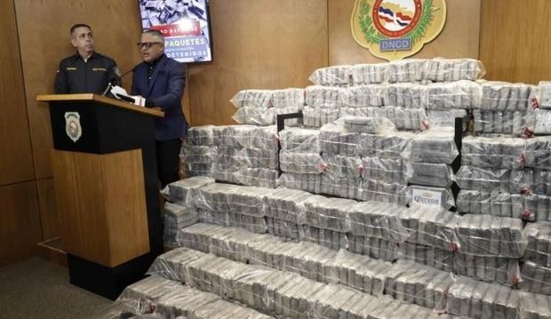 DNCD y la Policía incautan cargamento de 846 paquetes de droga