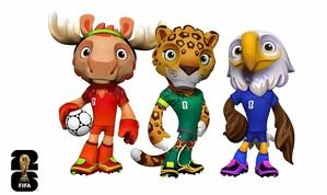 FIFA revela las mascotas del Mundial 2026: Maple, Zayu y Clutch