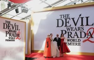Así lució el elenco de “El Diablo se viste a la Moda 2” en Nueva York